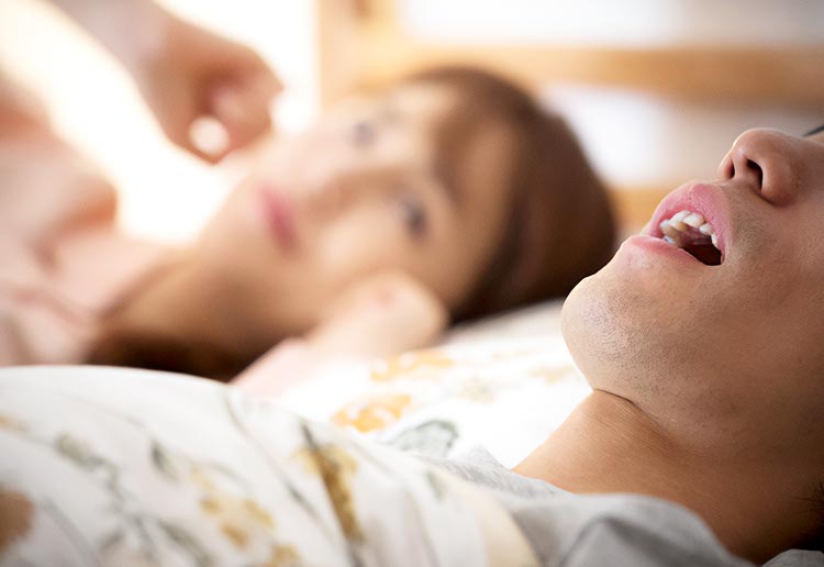 睡眠時無呼吸症候群のイメージ画像